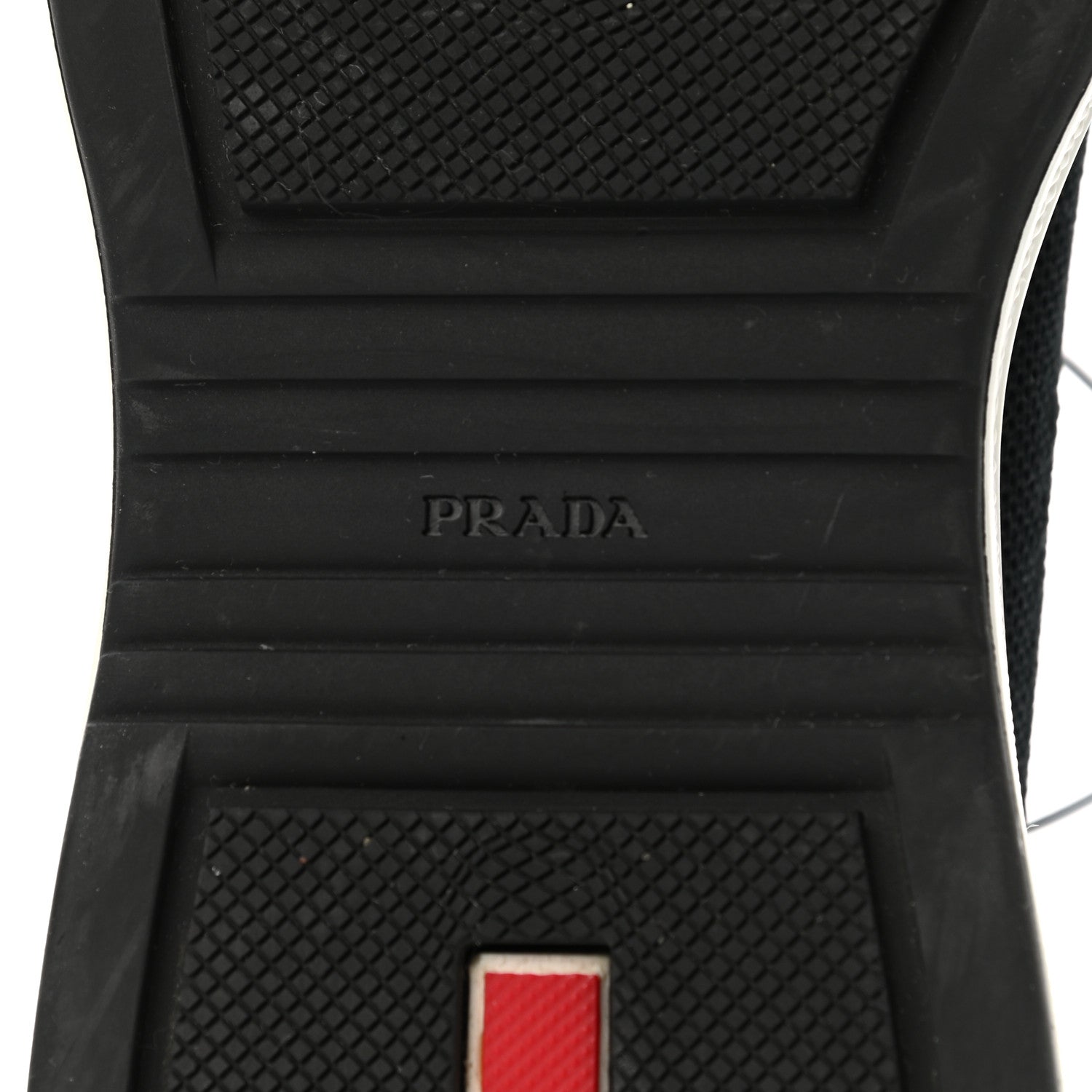 Prada Mesh Neoprene America’s Cup 45mm Sneakers 38.5 Black White 6 of 11