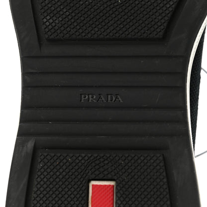 Prada Mesh Neoprene America’s Cup 45mm Sneakers 38.5 Black White 6 of 11