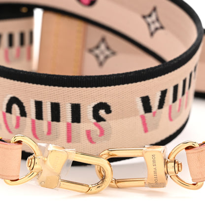 Louis Vuitton Jacquard Diane Shoulder Strap Black 3 of 4