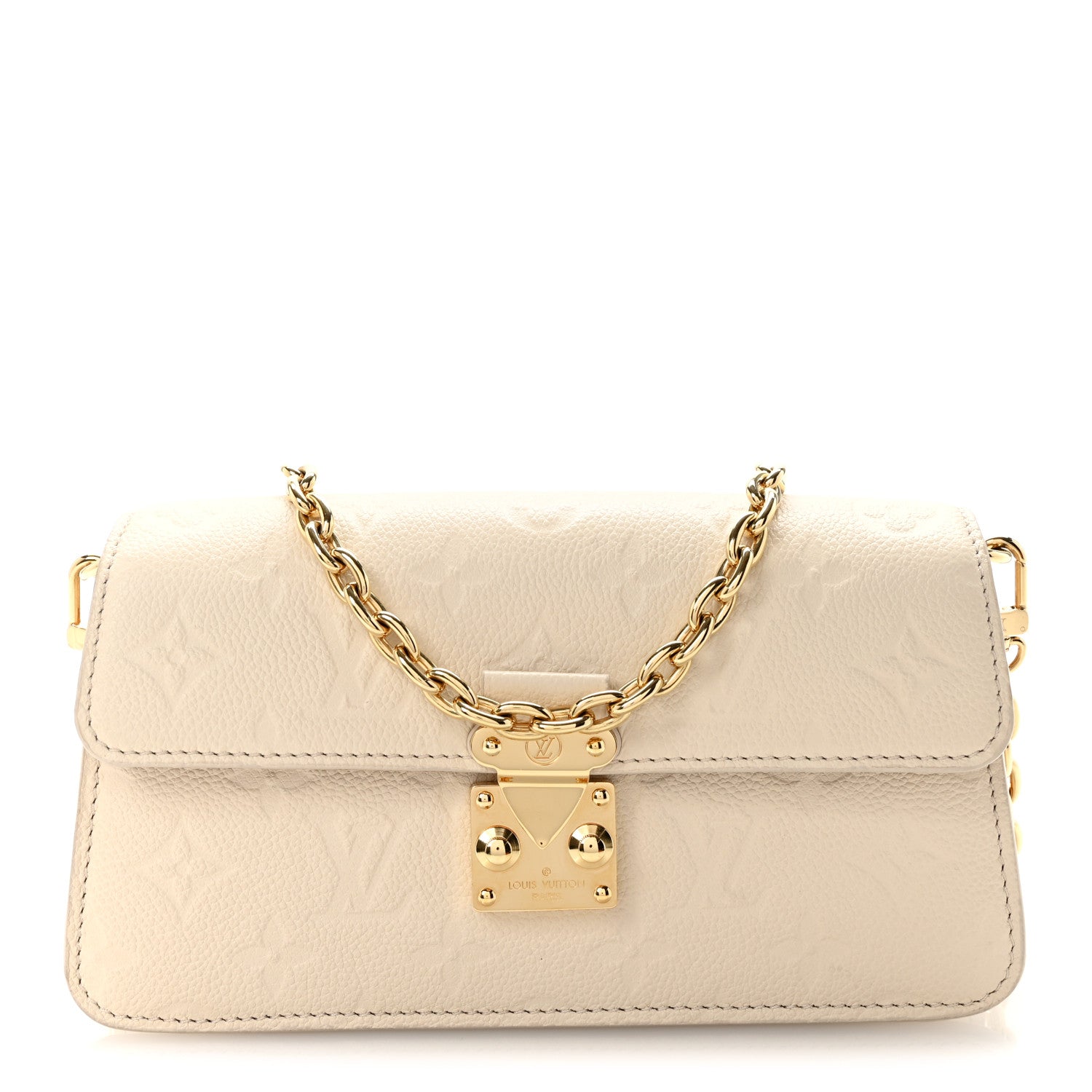 Louis Vuitton Empreinte Metis Wallet On Chain Cream 1 of 12