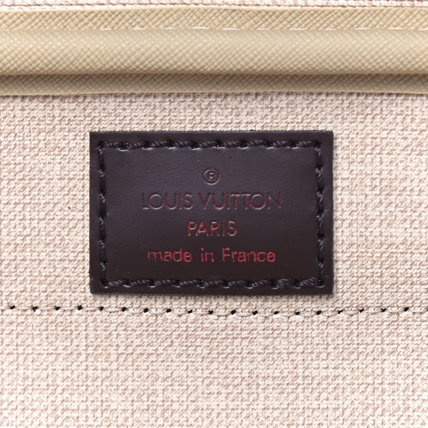 Damier Ebene Excursion Shoe Bag