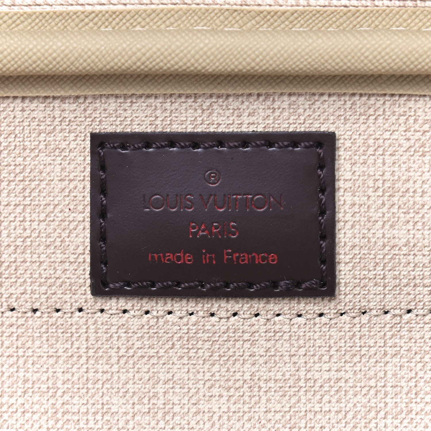 Louis Vuitton Damier Ebene Excursion Shoe Bag 6 of 9