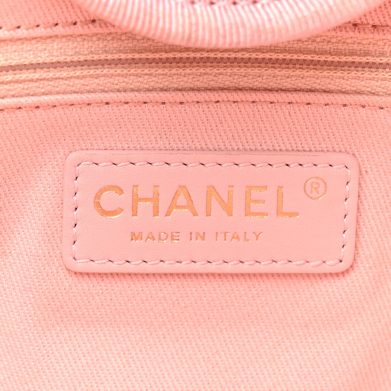 Chanel Lurex Boucle Deauville Medium Tote  Pink 6 of 13