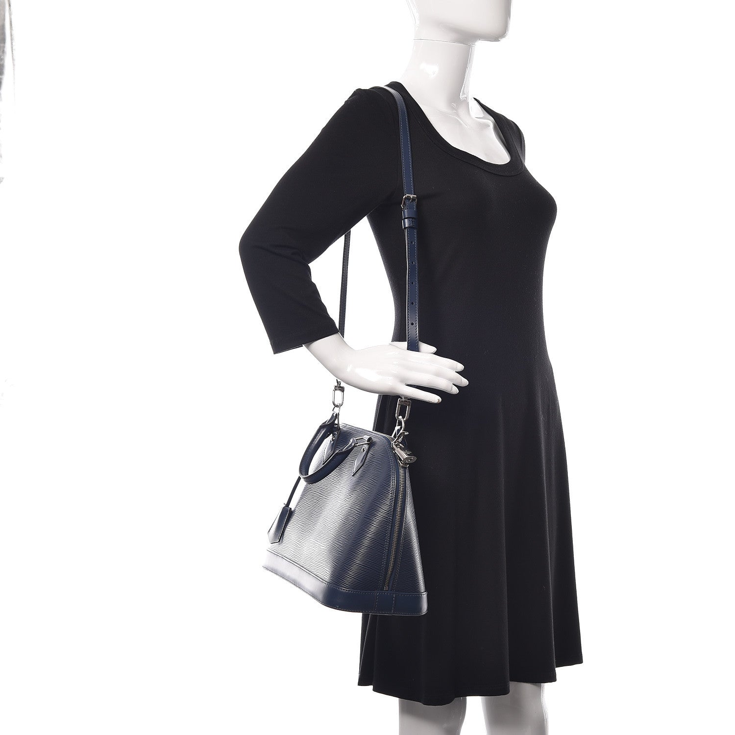 Louis Vuitton Epi Alma PM Indigo 2 of 12