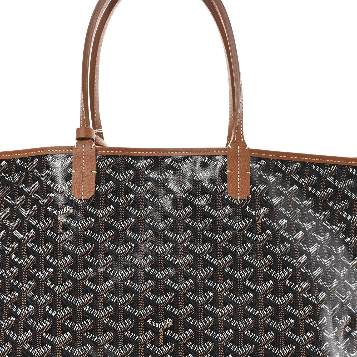 Goyard Goyardine Saint Louis PM Black Gold 8 of 10