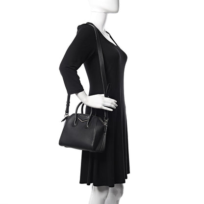 Givenchy Calfskin Mini Metal Antigona Black 2 of 11