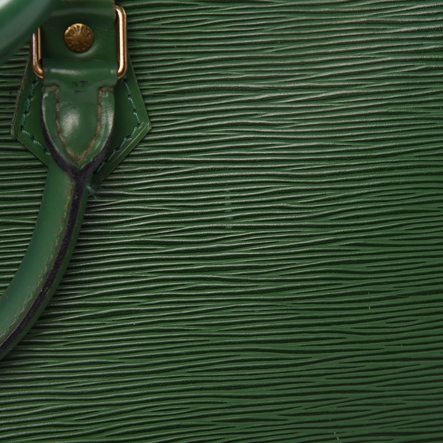 Louis Vuitton Epi Sac Triangle Green 17 of 21