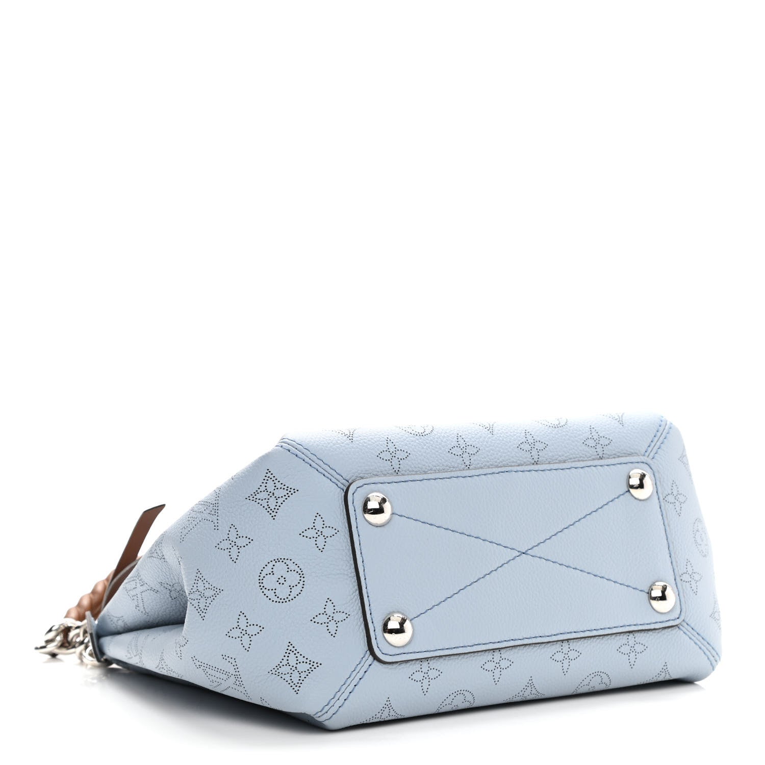 Louis Vuitton Mahina Babylone Chain BB Blue Horizon Pumpkin 3 of 12