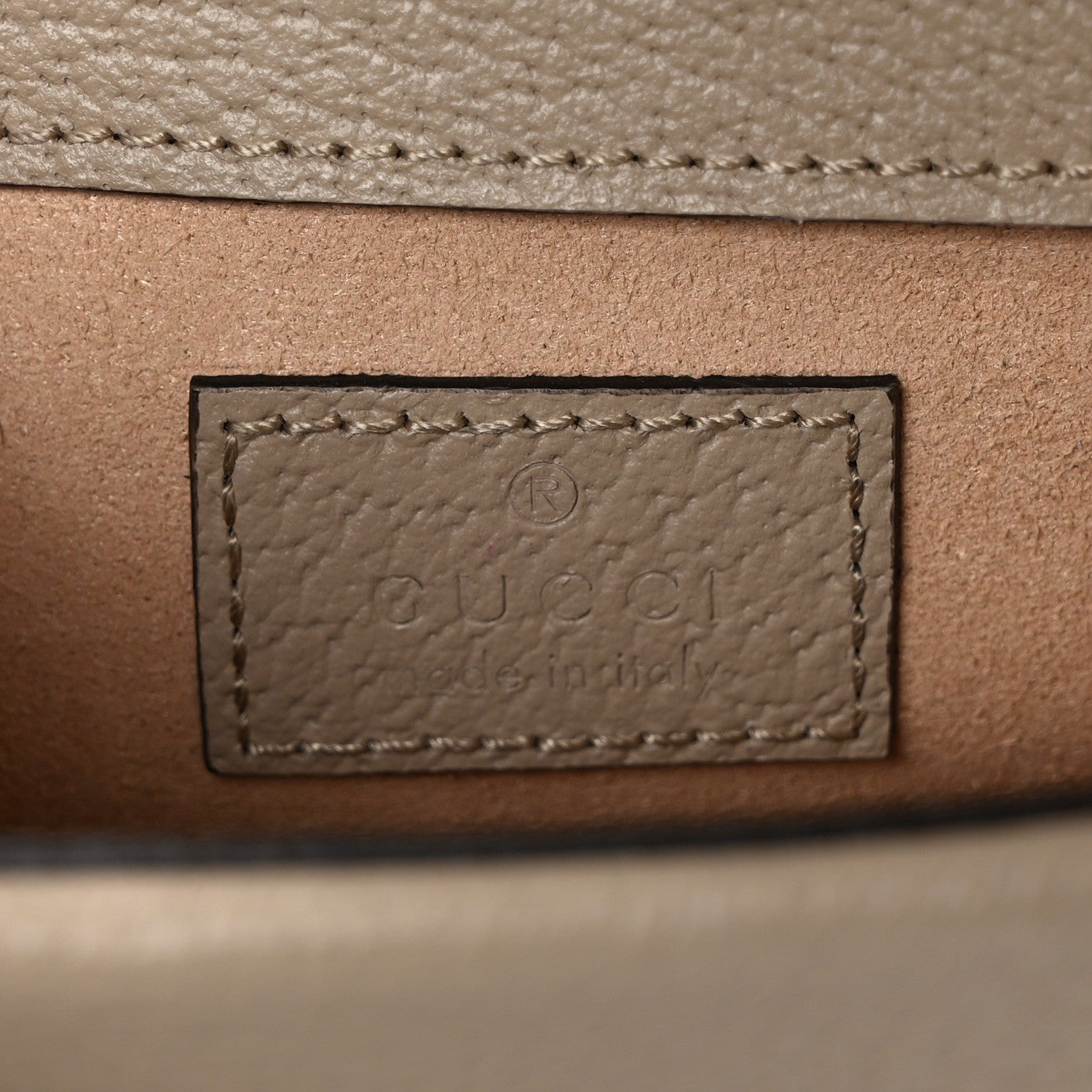 Gucci GG Supreme Monogram Textured Dollar Calfskin Super Mini Dionysus Shoulder Bag Beige Mystic White Oatmeal 6 of 9