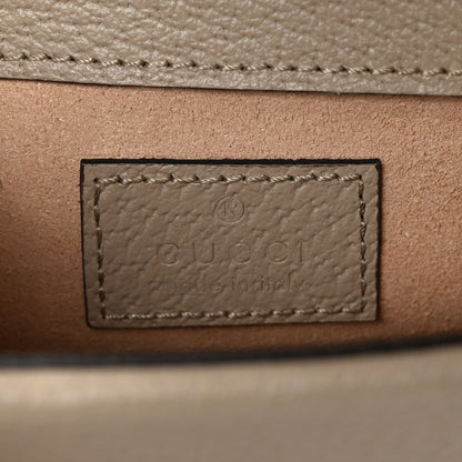 Gucci GG Supreme Monogram Textured Dollar Calfskin Super Mini Dionysus Shoulder Bag Beige Mystic White Oatmeal 6 of 9