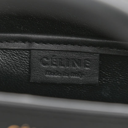Celine Smooth Calfskin Nano Luggage Black 7 of 9