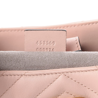 Gucci Calfskin Matelasse Medium GG Marmont Shoulder Tote Bag Perfect Pink 7 of 13