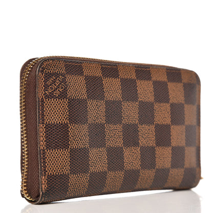 Louis Vuitton Damier Ebene Zippy Compact Wallet 3 of 7