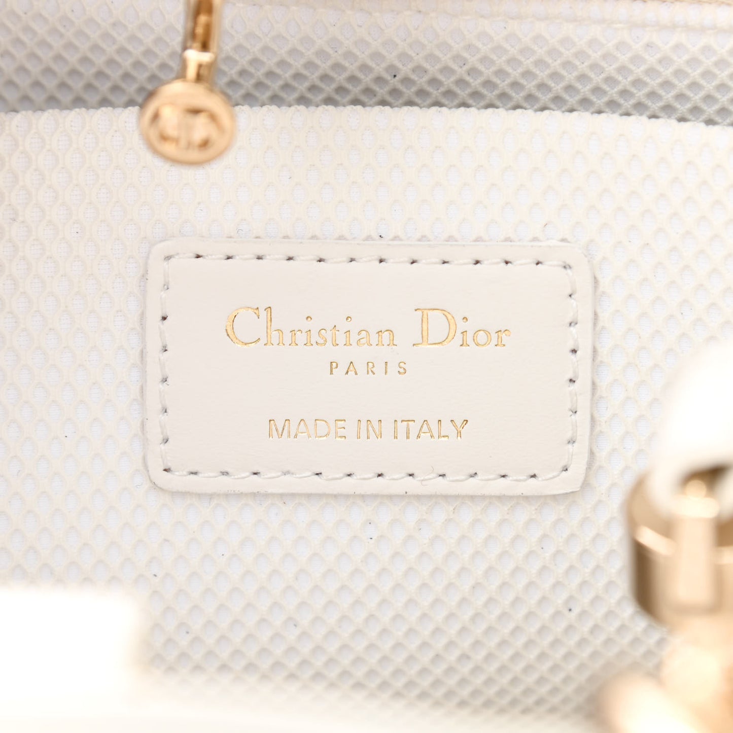Lambskin Cannage The Lady 95.22 White
