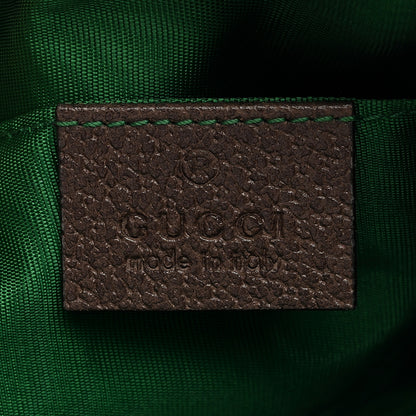 Gucci Soft GG Supreme Monogram Calfskin Small Ophidia Cosmetic Case Beige Ebony New Acero 6 of 7