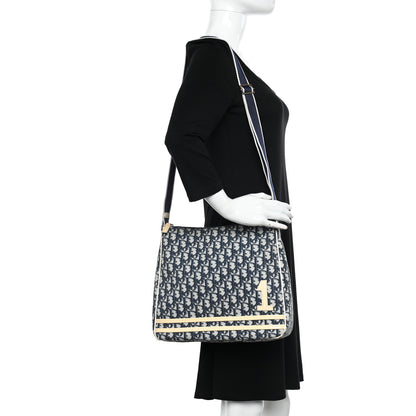 Christian Dior Monogram Girly Messenger Bag Navy Blue 2 of 18