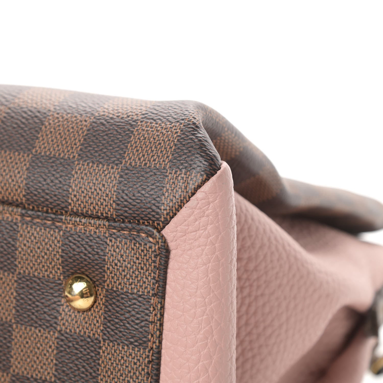 Louis Vuitton Cuir Taurillon Damier Ebene Normandy Magnolia 11 of 13