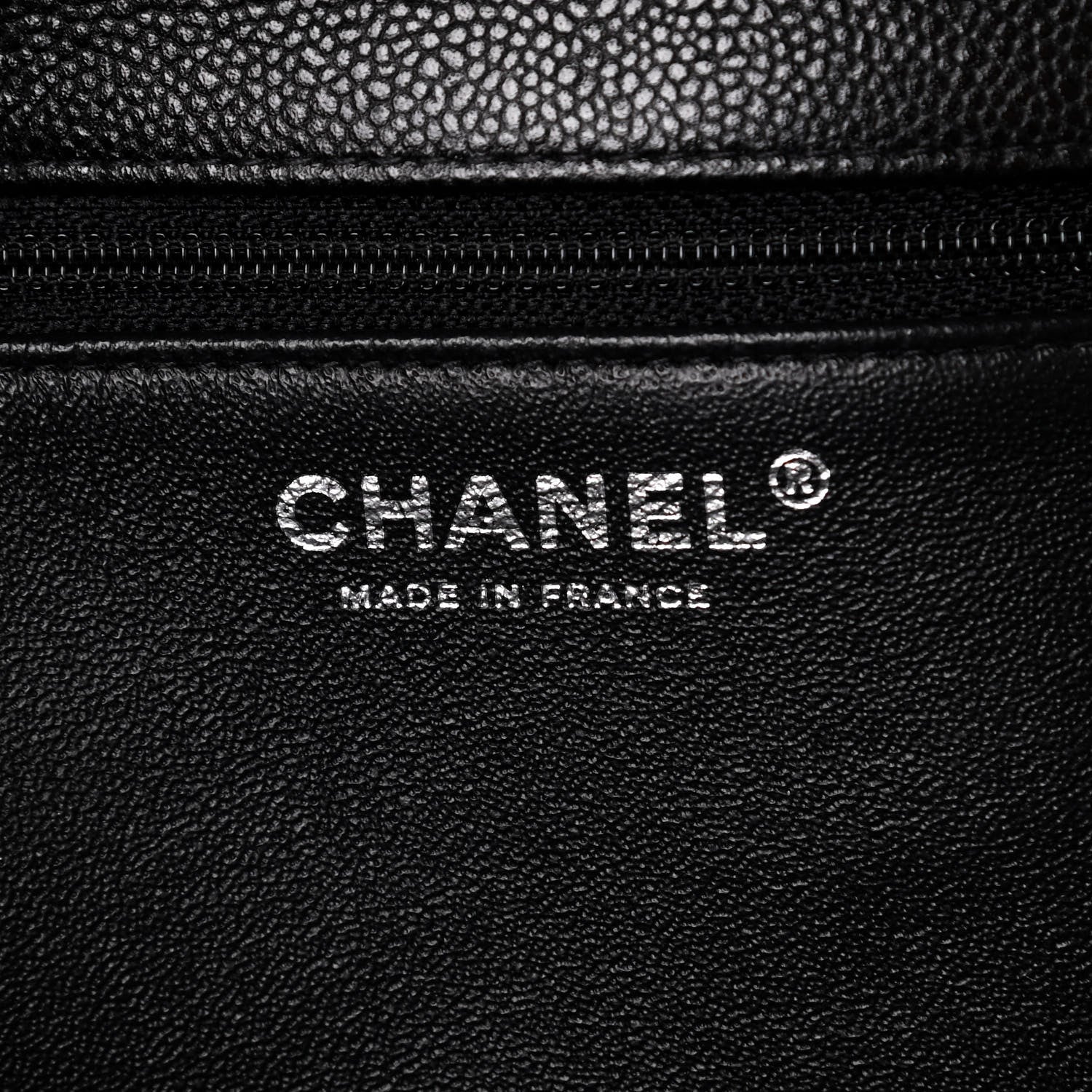 Chanel Caviar Quilted Flap Clutch Black 6 of 8