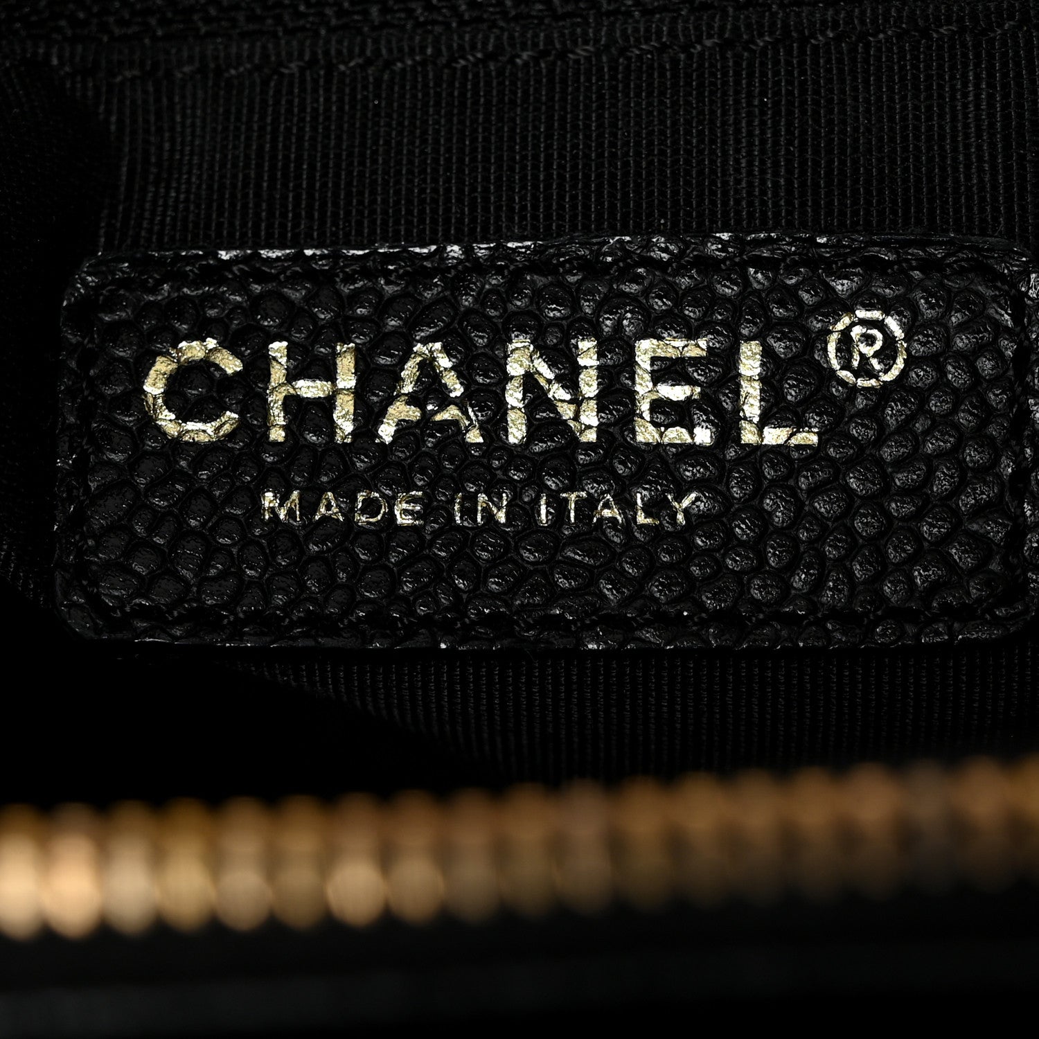 Chanel Caviar Quilted Grand Shopping Tote GST Black 6 of 10