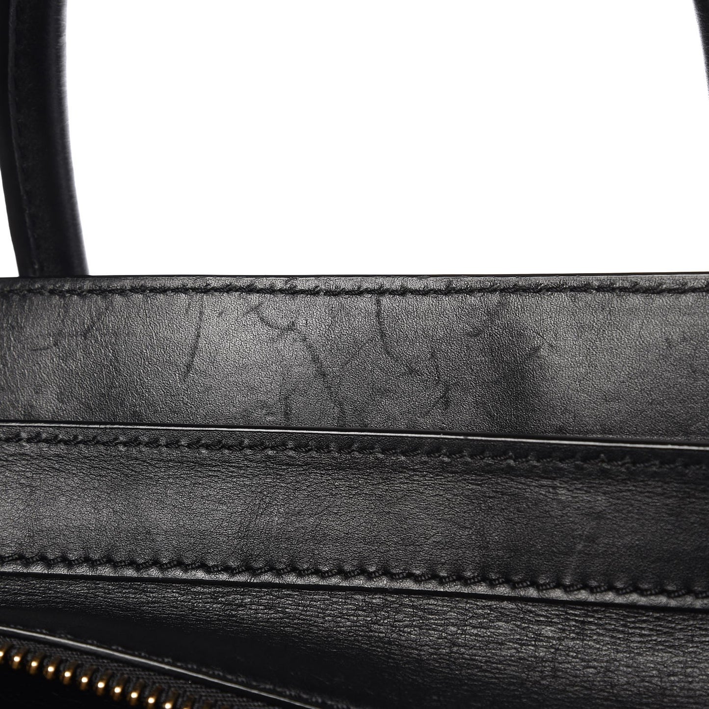 Smooth Calfskin Mini Luggage Black