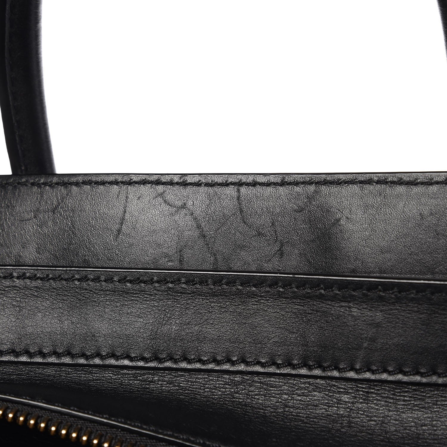 Celine Smooth Calfskin Mini Luggage Black 9 of 16