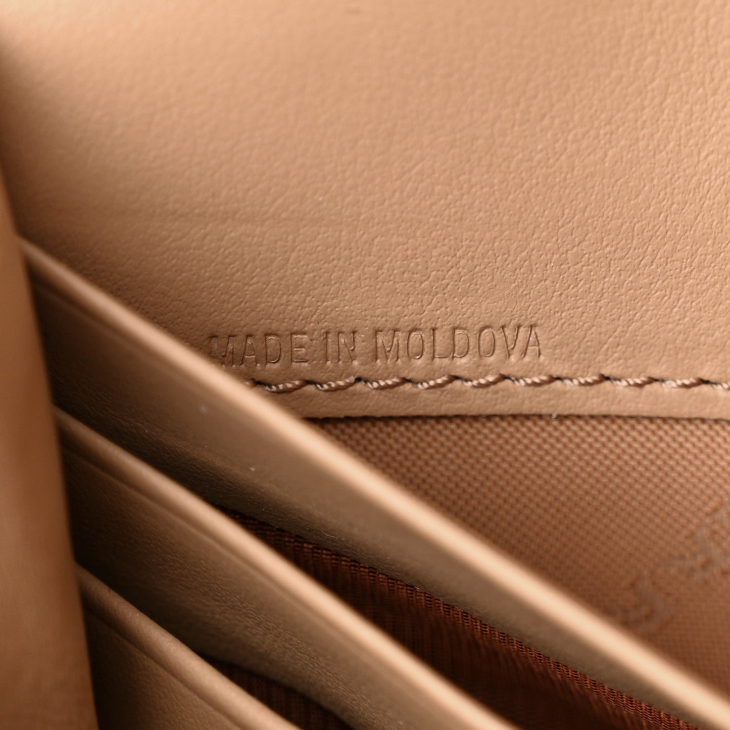 Haymarket Check Henley Wallet On Chain Mid Camel