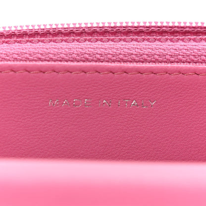Chanel Lambskin Quilted Wallet on Chain WOC Pink 7 of 12