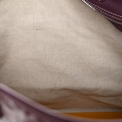 Goyard Goyardine Sac Hardy Pet Carrier PM Burgundy 15 of 15