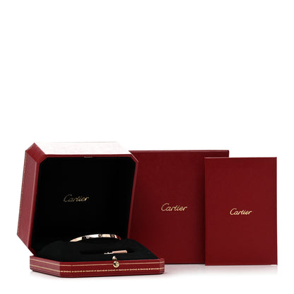 Cartier 18K Pink Gold Small LOVE Bracelet 17 5 of 5