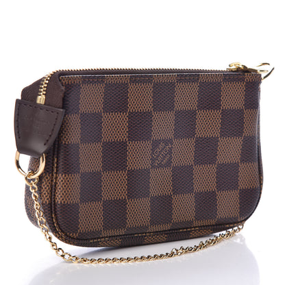 Louis Vuitton Damier Ebene Mini Pochette Accessories 3 of 7