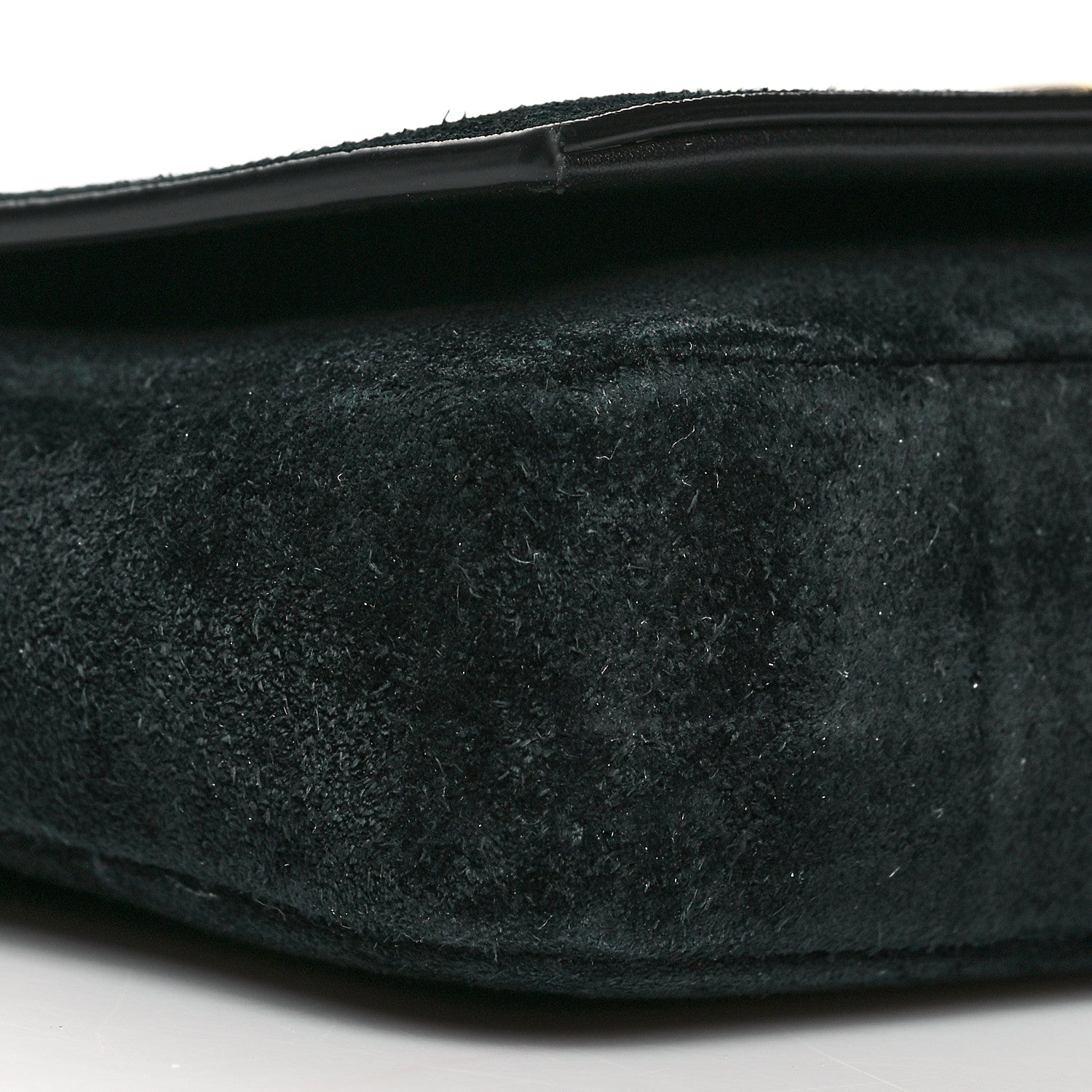 Saint Laurent Suede Monogram Tassel Kate 99 Baguette Bag Black 11 of 12