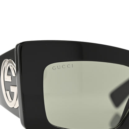 Gucci Acetate Square Frame Sunglasses GG1842S Black 7 of 10