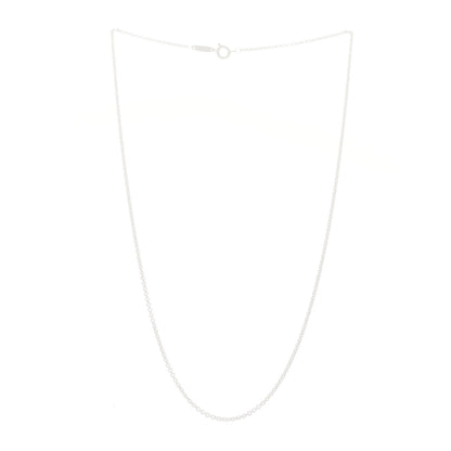 Tiffany Sterling Silver Chain Necklace 16" 3 of 6