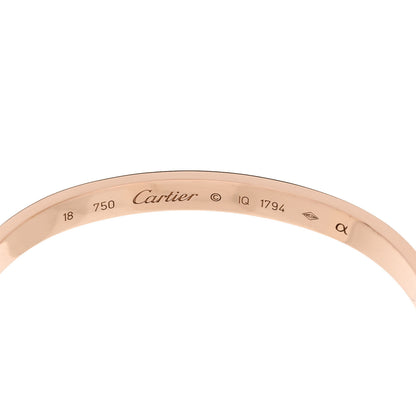 Cartier 18K Pink Gold LOVE Bracelet 18 3 of 3