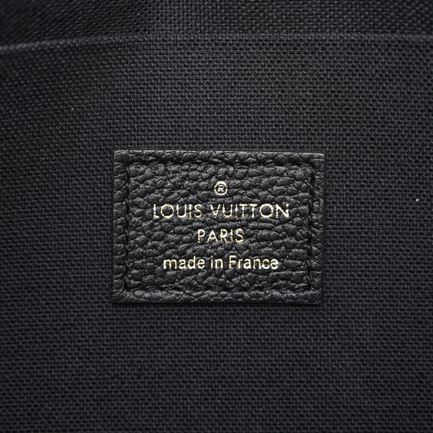 Louis Vuitton Empreinte Pochette Felicie Chain Wallet Black 9 of 13