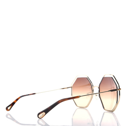 Chloe Octagonal Sunglasses CE132S Gold 4 of 7