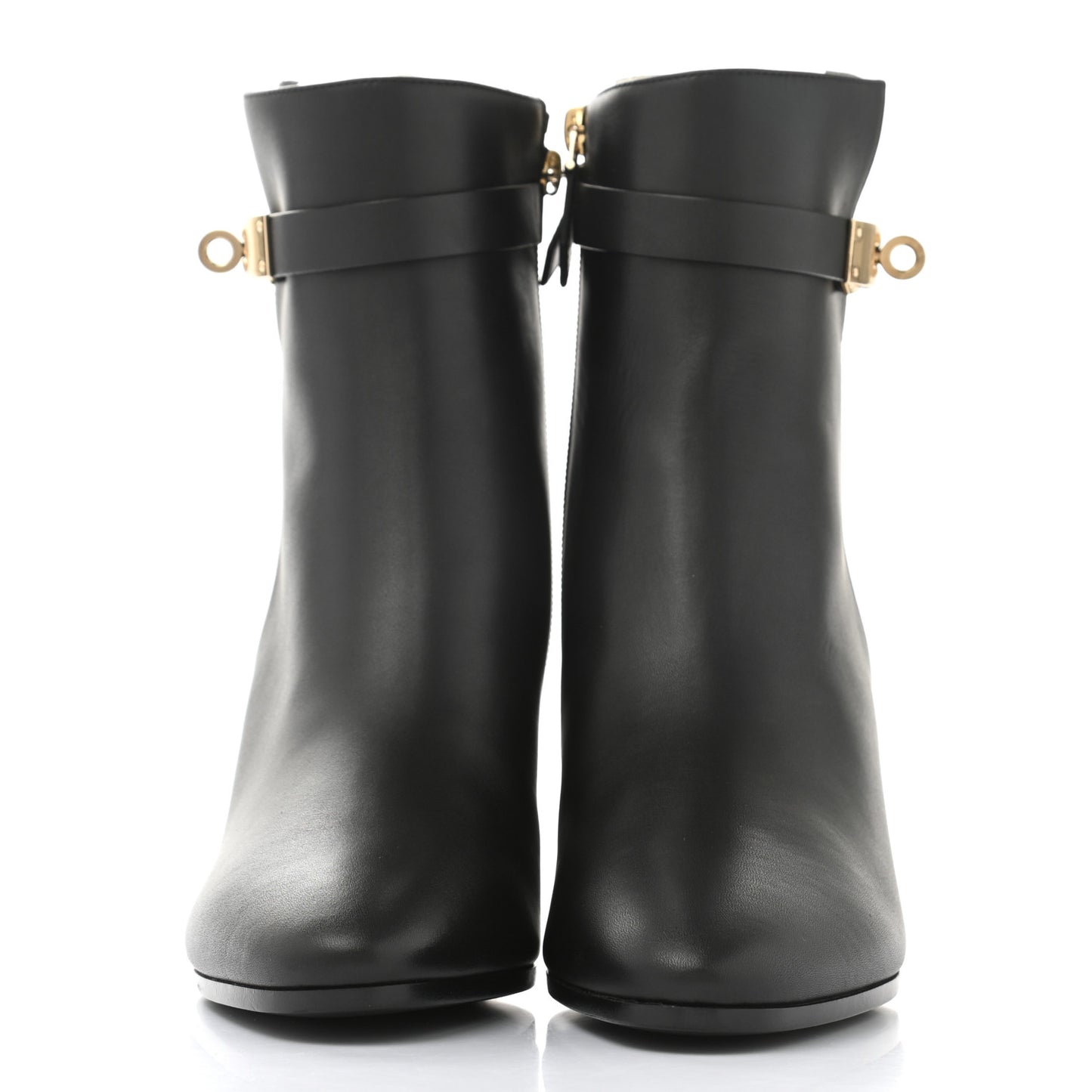 Calfskin Saint Germain Ankle Boots 38 Black