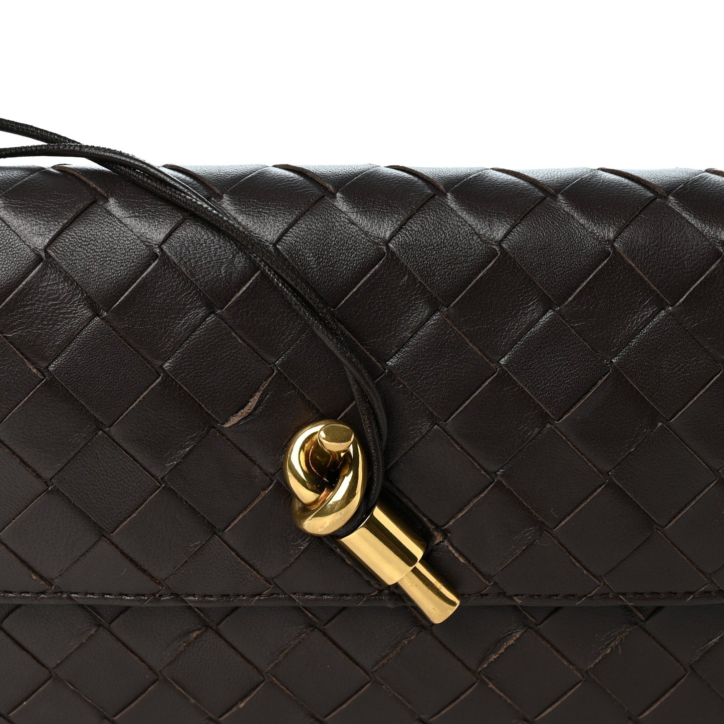 Nappa Intrecciato Andiamo Shoulder Bag Fondant