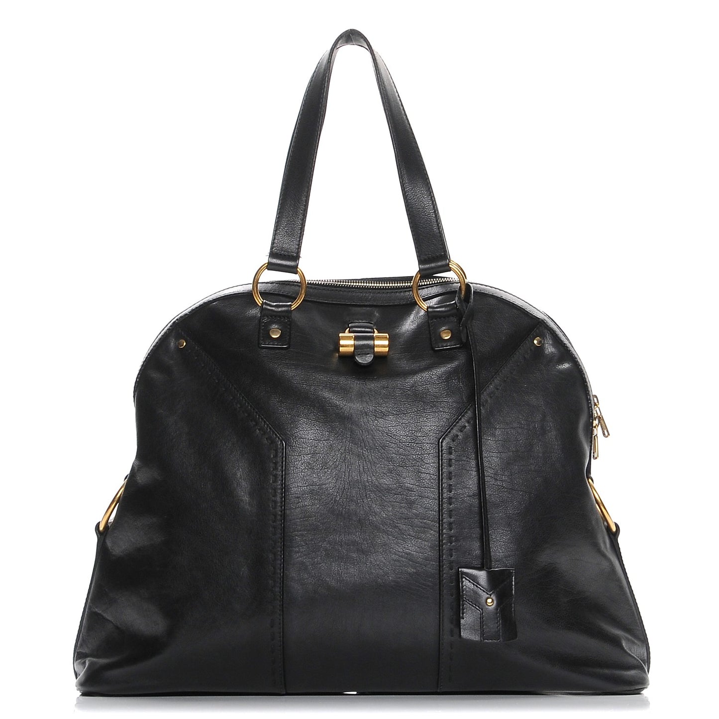 Calfskin Oversized Muse Black