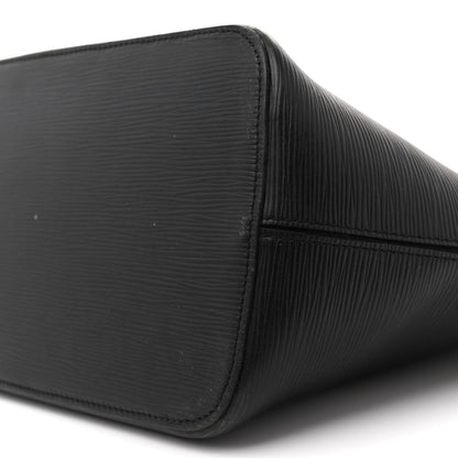 Louis Vuitton Epi Neverfull MM Black 9 of 15