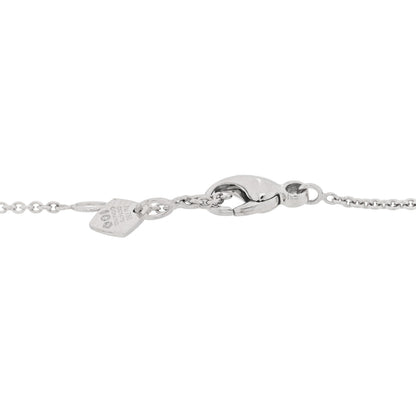 Chanel 18K White Gold Coco Crush Station Bracelet 3 of 4