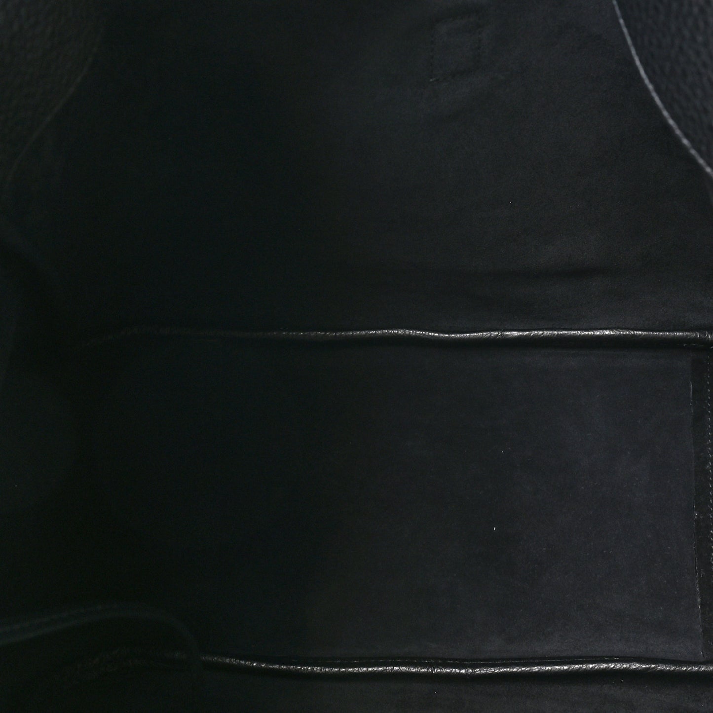 Grained Deerskin Bea Tote Black