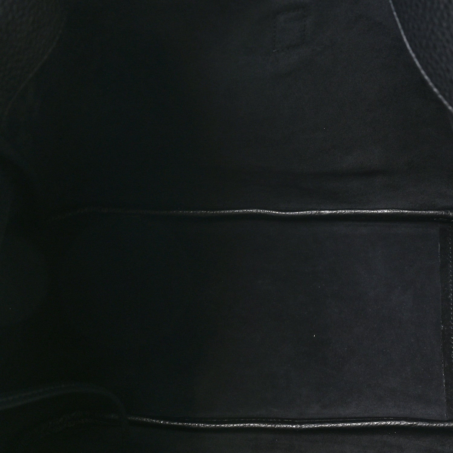 Saint Laurent Grained Deerskin Bea Tote Black 5 of 9