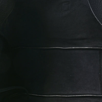 Saint Laurent Grained Deerskin Bea Tote Black 5 of 9