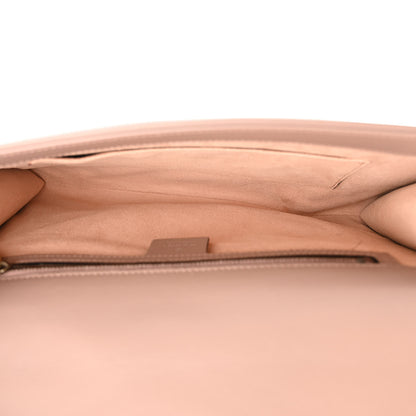 Gucci Calfskin Matelasse GG Marmont Clutch Porcelain Rose 5 of 9