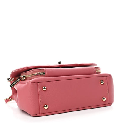 Chanel Caviar Quilted Medium Business Affinity Flap Pink 3 of 4