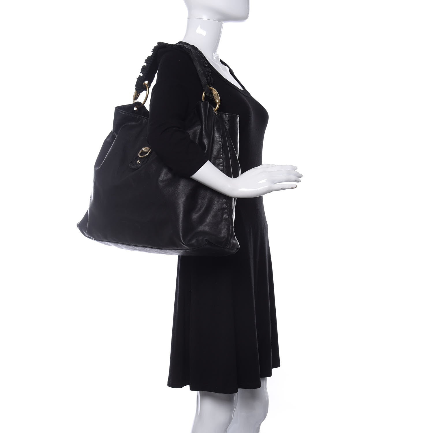 Gucci Calfskin Large Sabrina Black 2 of 11