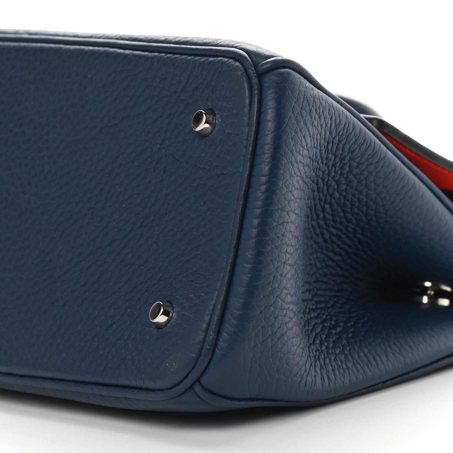 Christian Dior Bullcalf Mini Be Dior Flap Navy 8 of 8