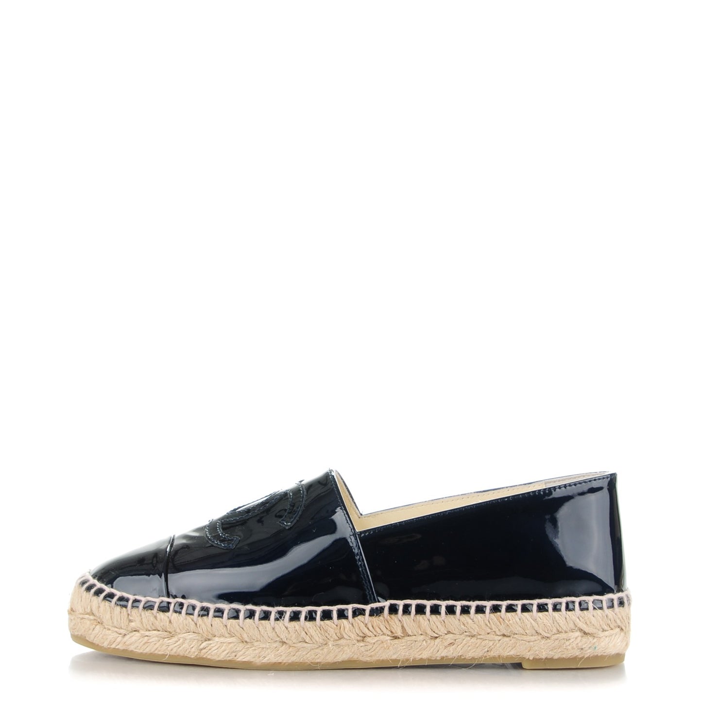 Patent CC Espadrilles 37 Navy