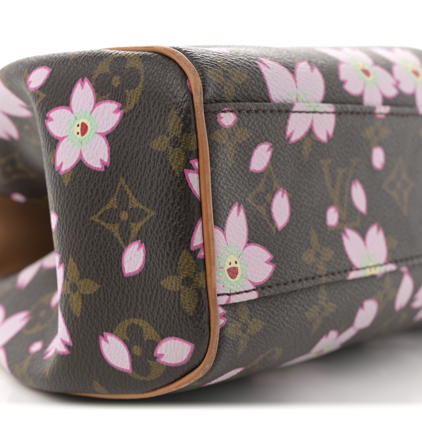 Monogram Cherry Blossom Sac Retro Bag Brown